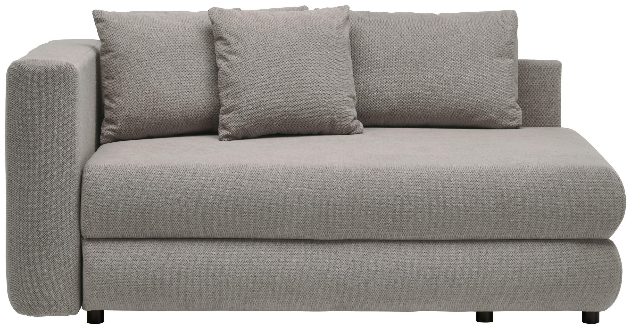 REKAMIÉ textil szürke  - fekete/szürke, Design, műanyag/textil (171/71/93cm) - Cantus