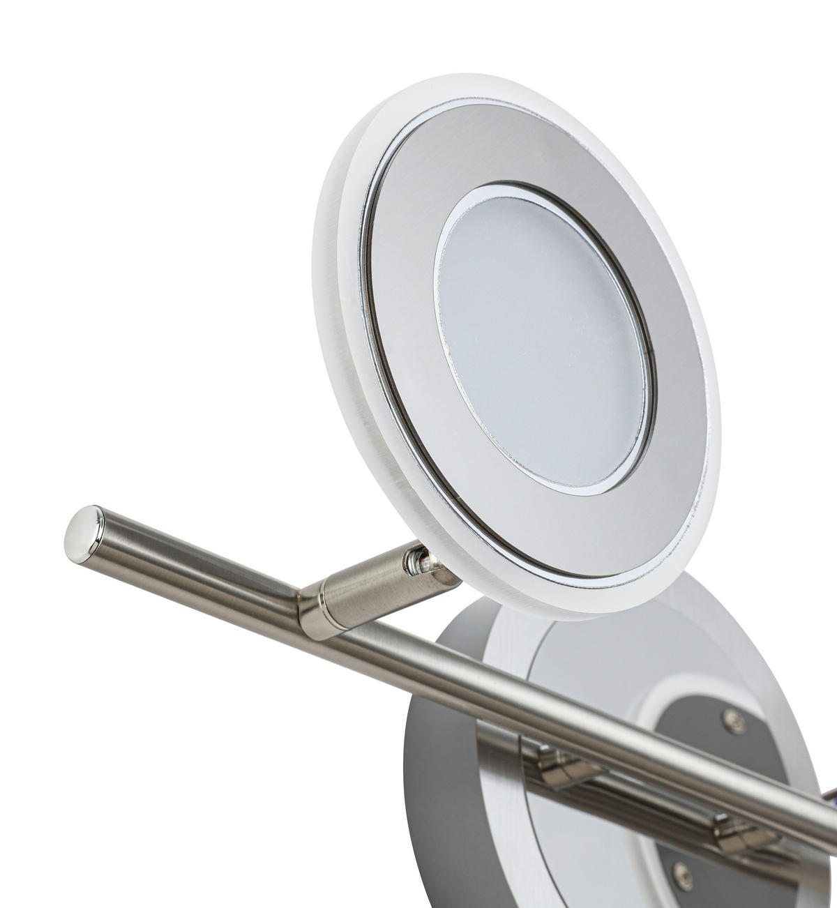 LED-SPOTLIGHT 40/17,5/12,5 cm   - kromfärg/nickelfärgad, Design, metall/plast (40/17,5/12,5cm) - Novel
