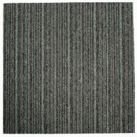 TEPPICHFLIESE Astra Stripe 546 50/50 cm  in Grau, Jadegrün  - Jadegrün/Grau, Basics, Textil (50/50cm)