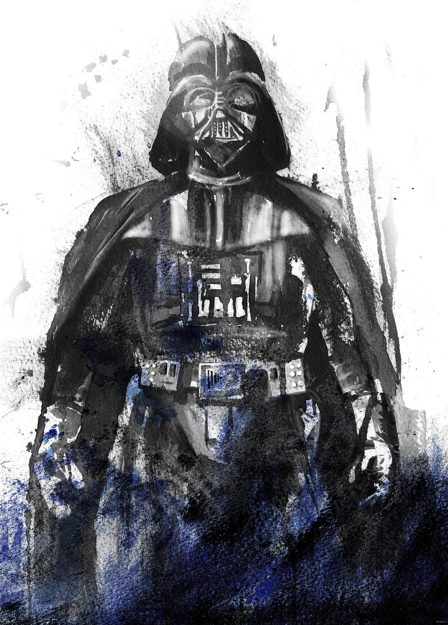Fototapete Star Wars Watercolor Vader