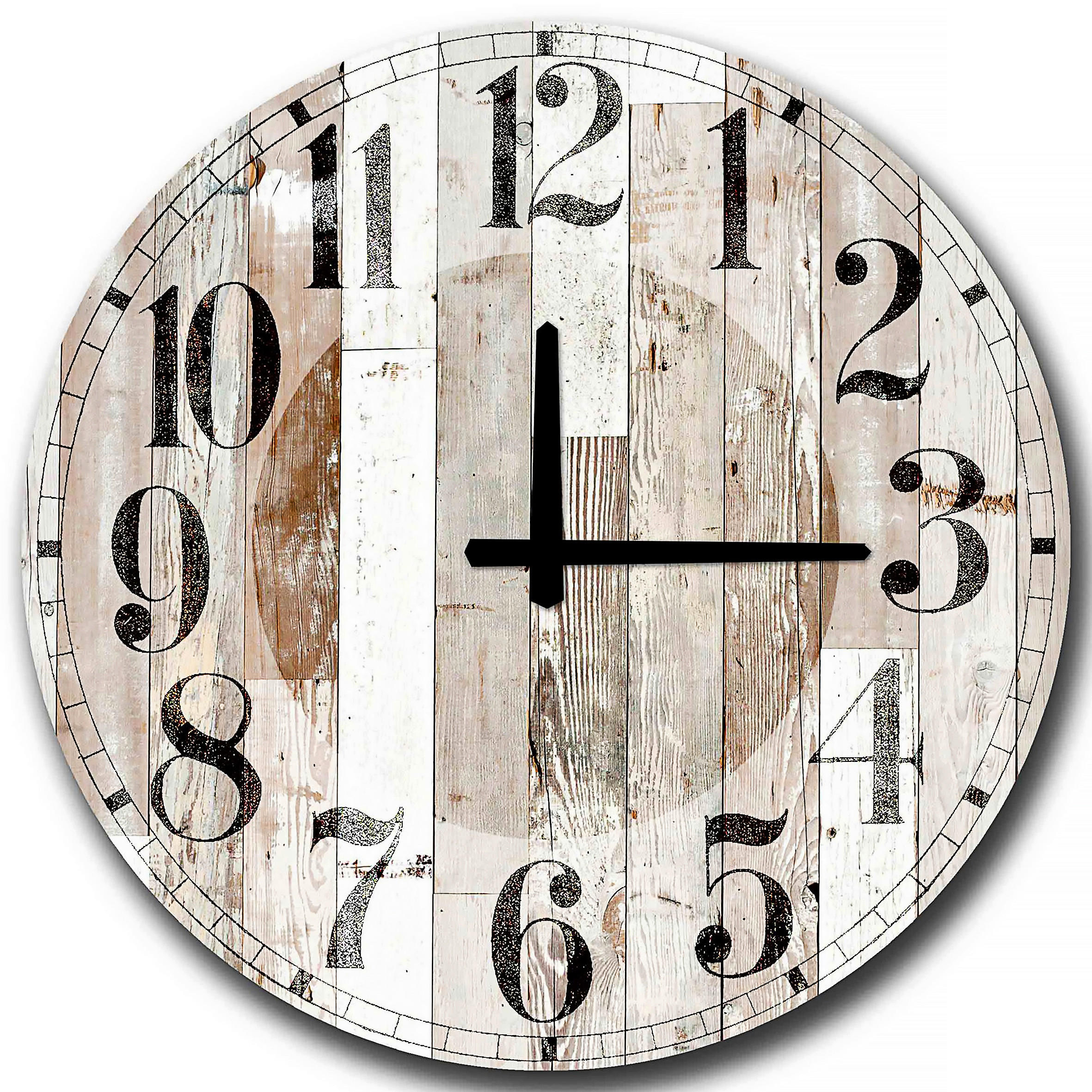 WANDUHR Multicolor 50/50/0,5 cm  - Multicolor, LIFESTYLE, Holzwerkstoff (50/50/0,5cm)