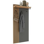 GARDEROBENPANEEL  in 81/183/27 cm  - Eiche Bianco/Grau, Design, Holz/Holzwerkstoff (81/183/27cm) - Dieter Knoll