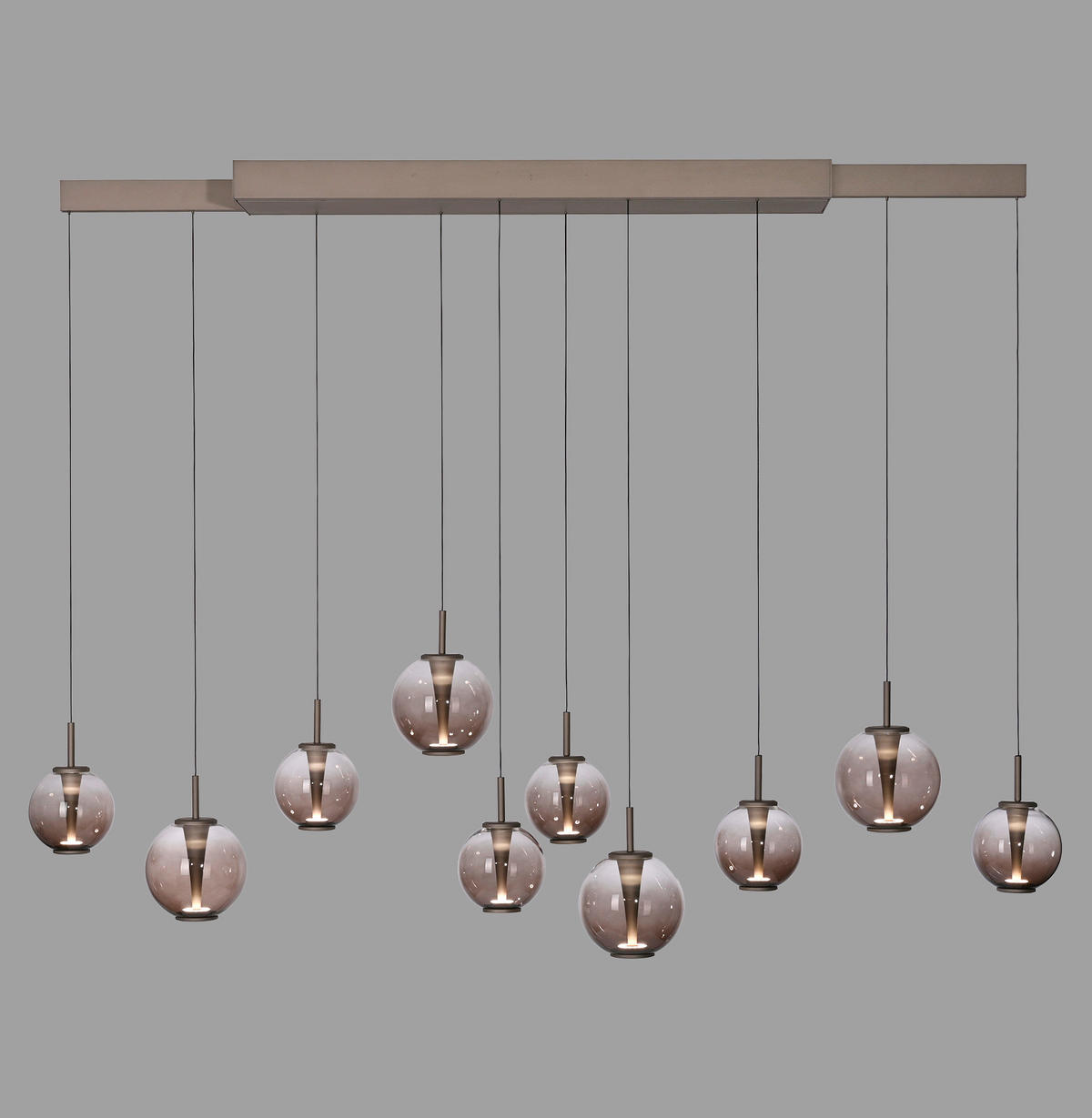 LED-HÄNGELEUCHTE 198/35/180 cm   - Bernsteinfarben, Trend (198/35/180cm) - Neuhaus PURE