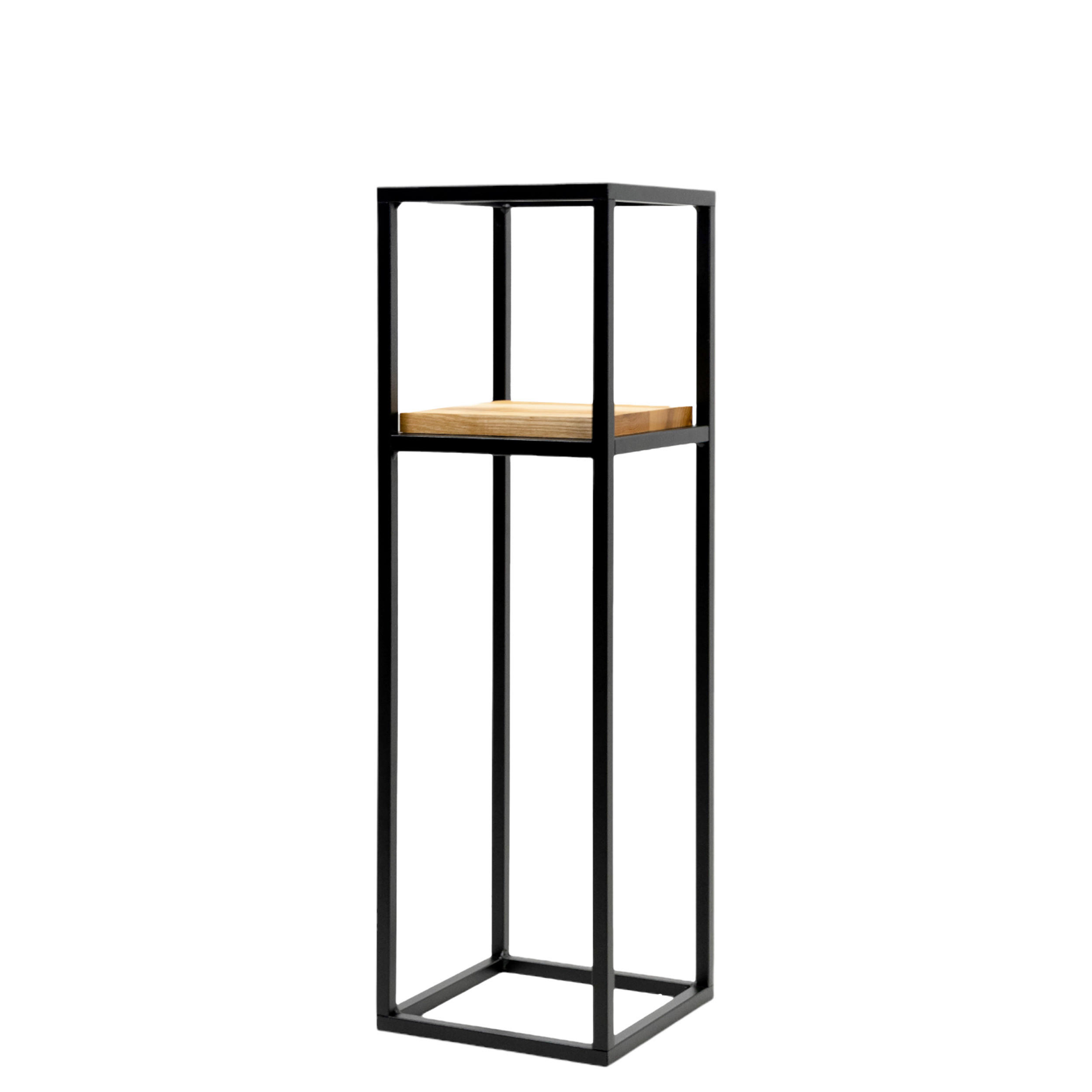BLUMENSTÄNDER Metall  - Schwarz, Basics, Metall (23/75/23cm)