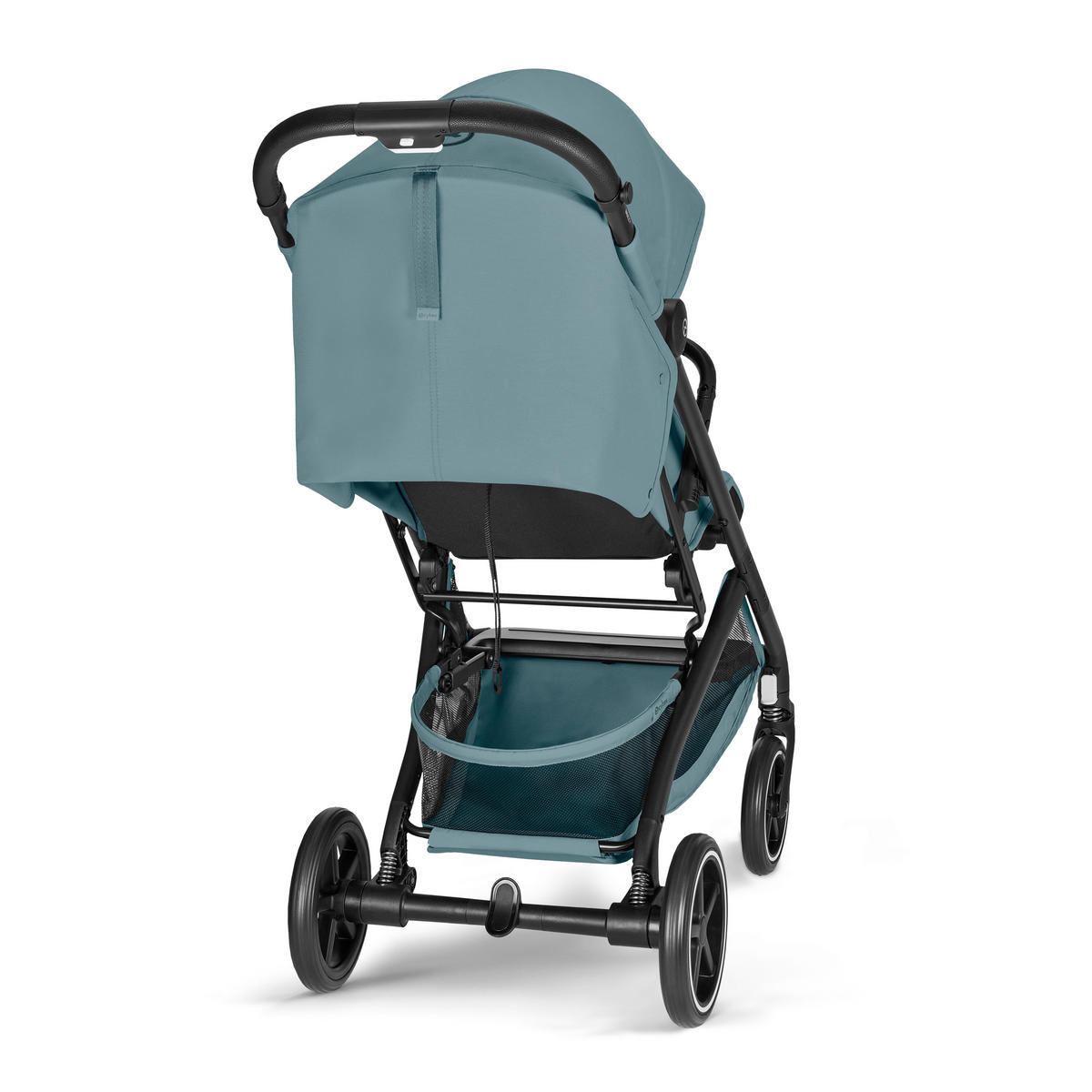 BUGGY BEEZY BLK  - Pastellblau/Schwarz, Basics, Kunststoff/Textil (82/45,5/107cm) - cybex GOLD