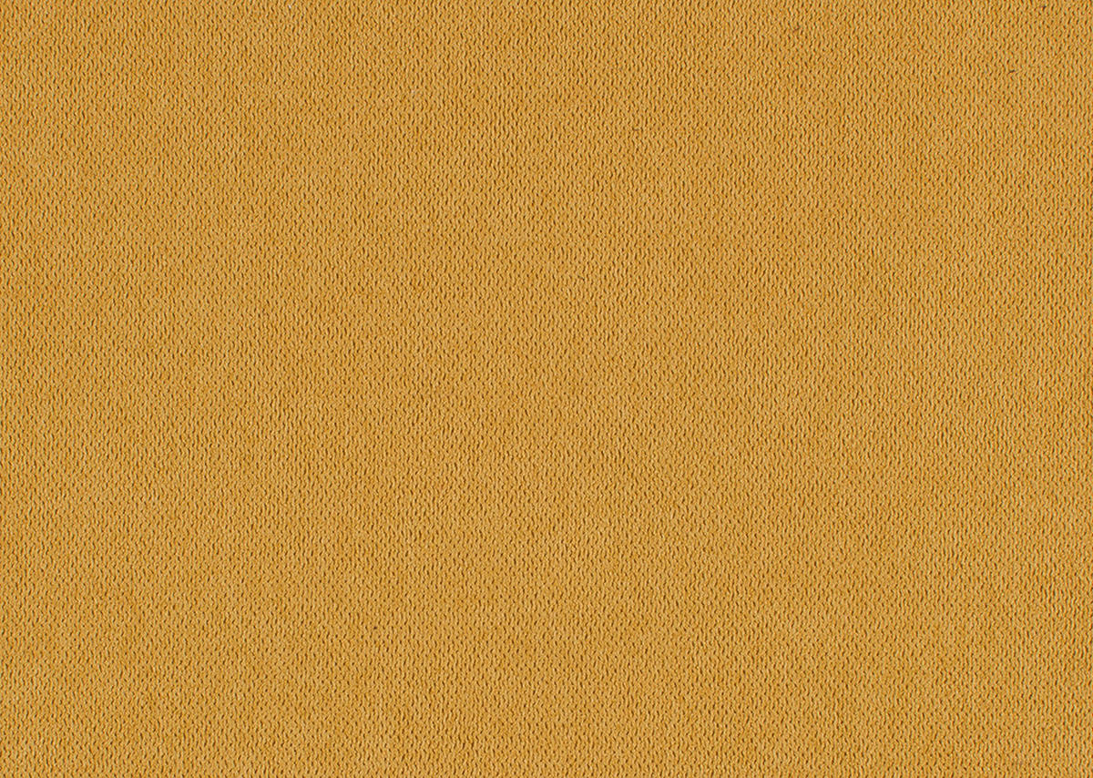 WOHNLANDSCHAFT in Flachgewebe Gelb  - Gelb/Silberfarben, Design, Textil/Metall (145/342/208cm) - Cantus