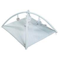 KRABBELDECKE  - Hellblau, Konventionell, Textil (85/45/75cm) - Roba