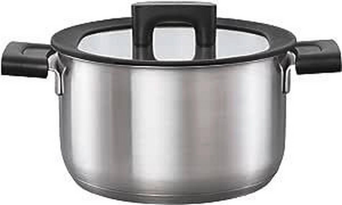 LONEC  FISKARS HARD FACE  3,5 l  kovina  20 cm  - barve nerjavečega jekla, Basics, kovina/umetna masa (20cm) - Fiskars