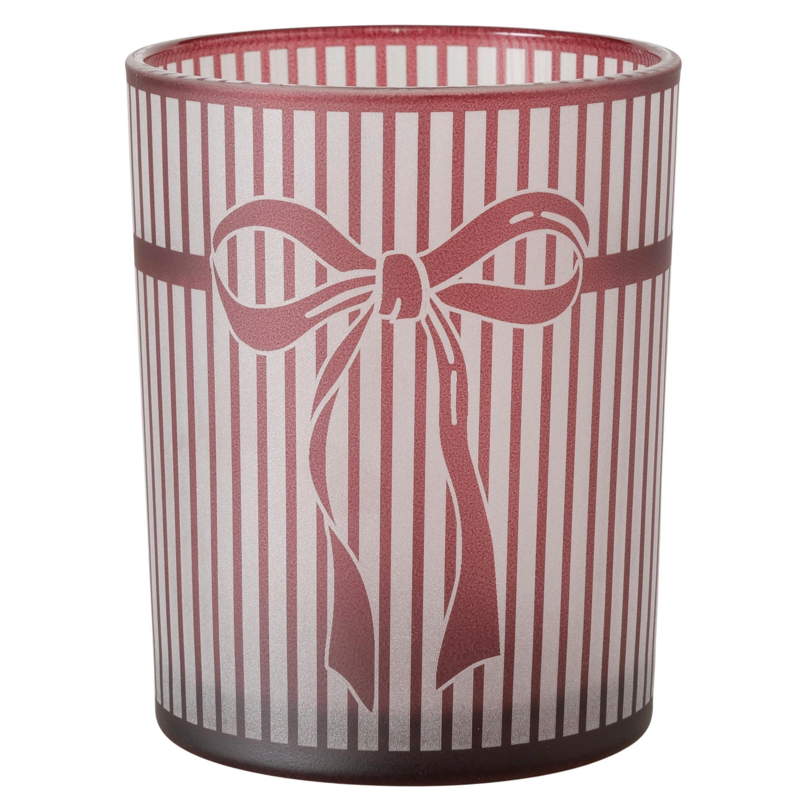 WINDLICHT - Kirschrot, LIFESTYLE, Glas (10/12,5cm)