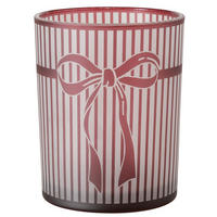 WINDLICHT - Kirschrot, LIFESTYLE, Glas (10/12,5cm)