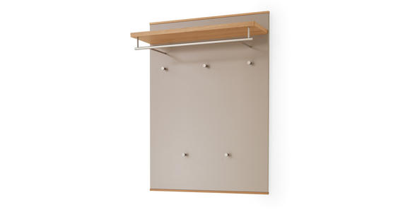 GARDEROBE 5-teilig  in 160/195/40 cm  - Taupe/Eichefarben, Design, Holz/Holzwerkstoff (160/195/40cm) - Novel