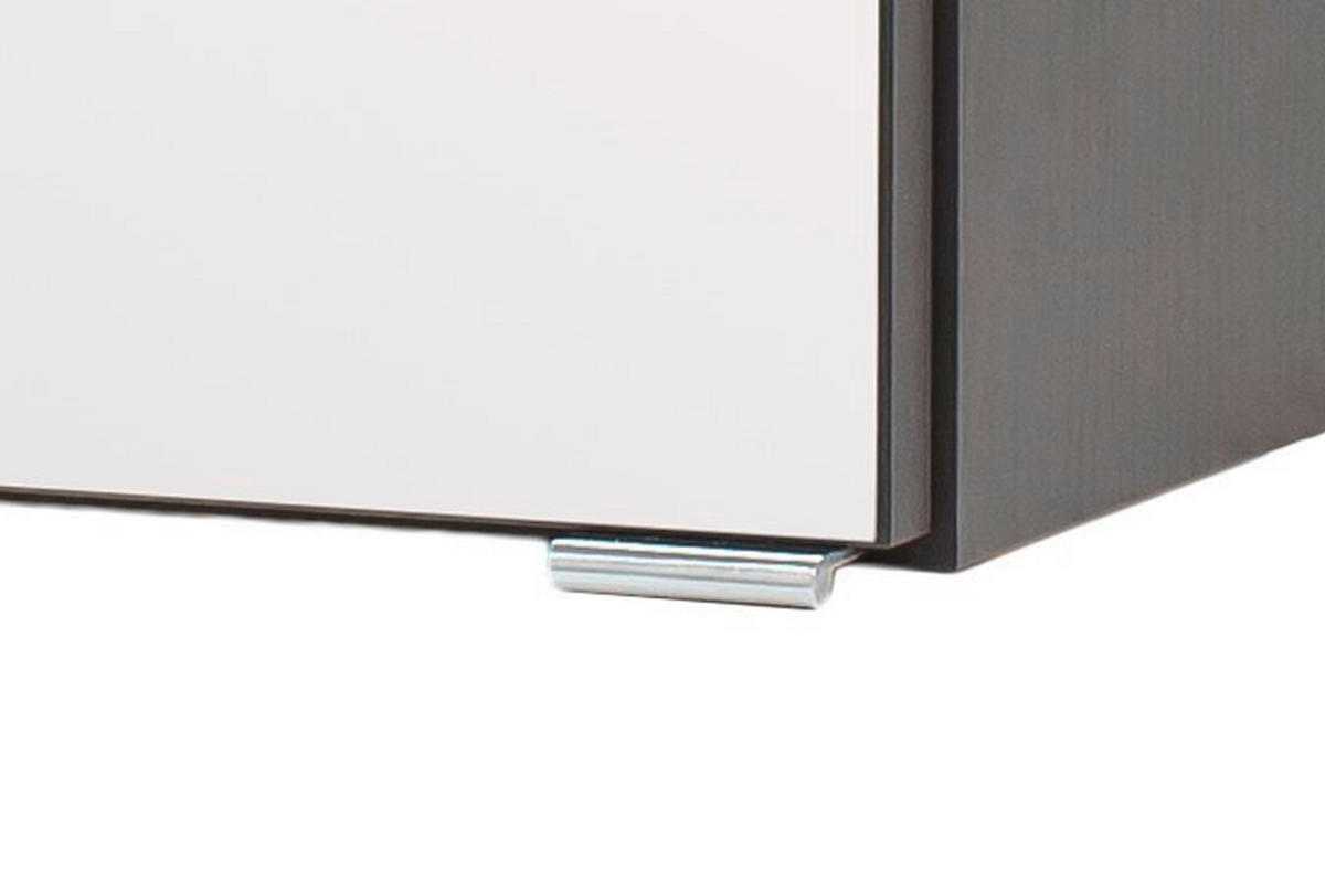 SPIEGELSCHRANK 120/64/20 cm  - Graphitfarben, Natur, Holzwerkstoff (120/64/20cm) - Xora
