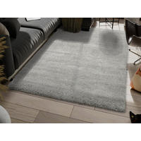 HOCHFLORTEPPICH 160/230 cm Longo Grau  - Grau, Basics, Textil (160/230cm) - Novel