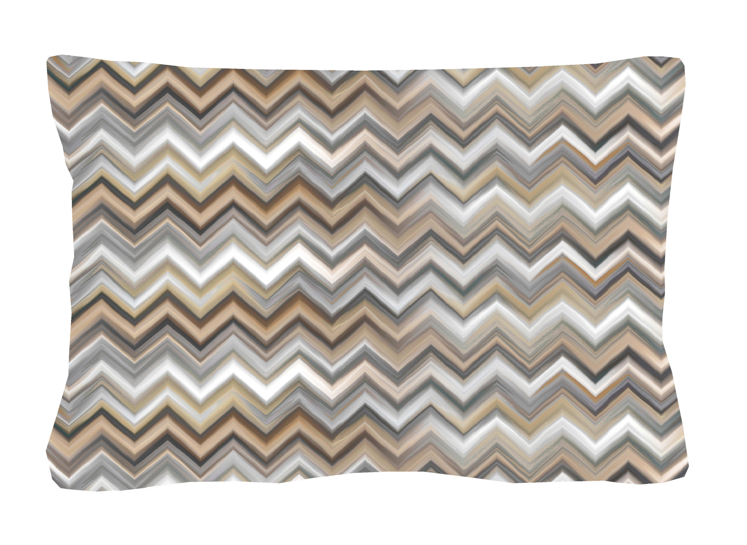 KISSENHÜLLE Bangos 40/60 cm  - Beige/Grau, Basics, Textil (40/60cm) - Novel