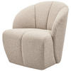 SESSEL in Bouclé Beige  - Beige/Schwarz, Design, Kunststoff/Textil (68/75/77cm) - Livetastic