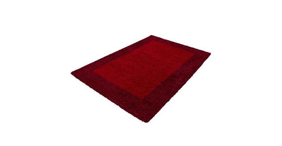 HOCHFLORTEPPICH 120/170 cm Life 1503 Rot, Hellrot - Hellrot/Rot, KONVENTIONELL, Textil (120/170cm) - Novel