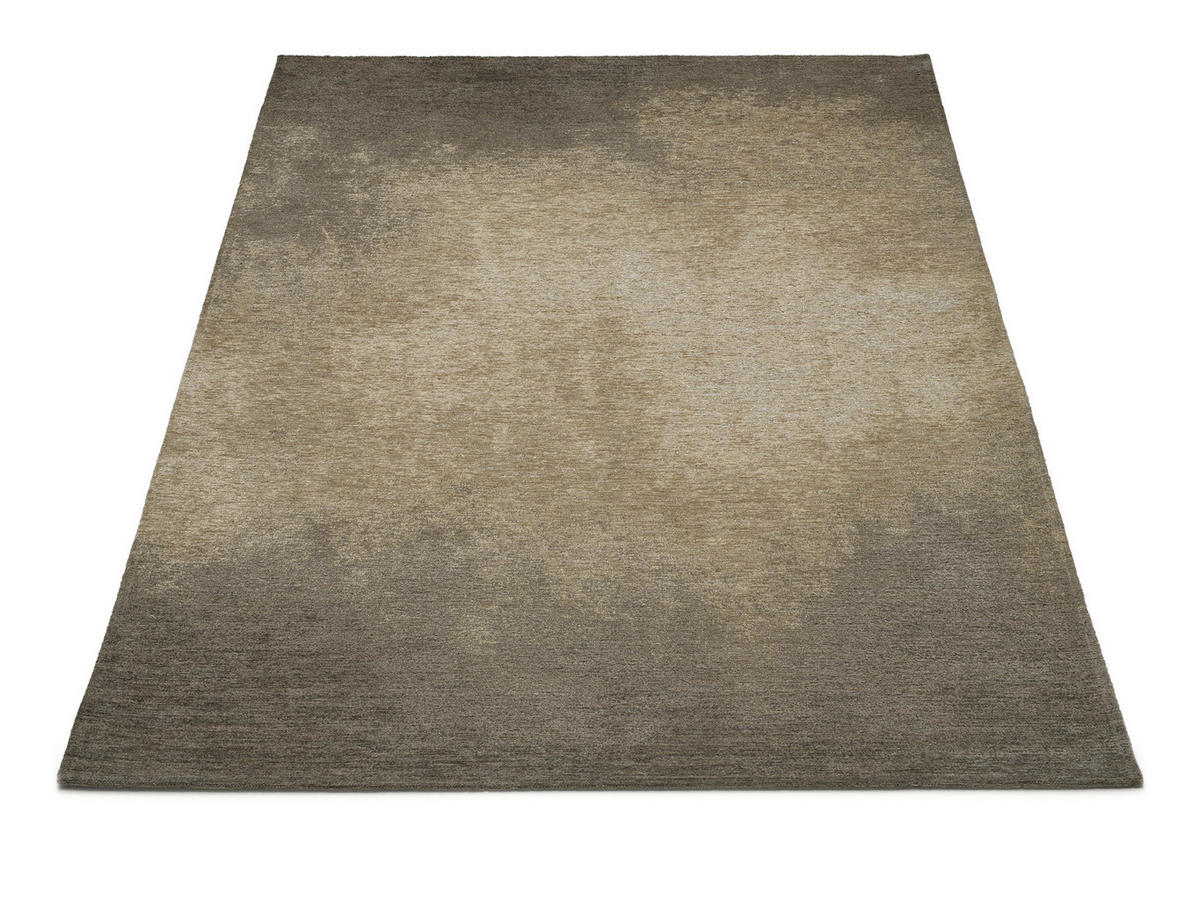 FLACHWEBETEPPICH 68/130 cm Lykaris Dunkelgrau, Dunkelbraun  - Dunkelgrau/Dunkelbraun, Design, Kunststoff/Textil (68/130cm) - Novel