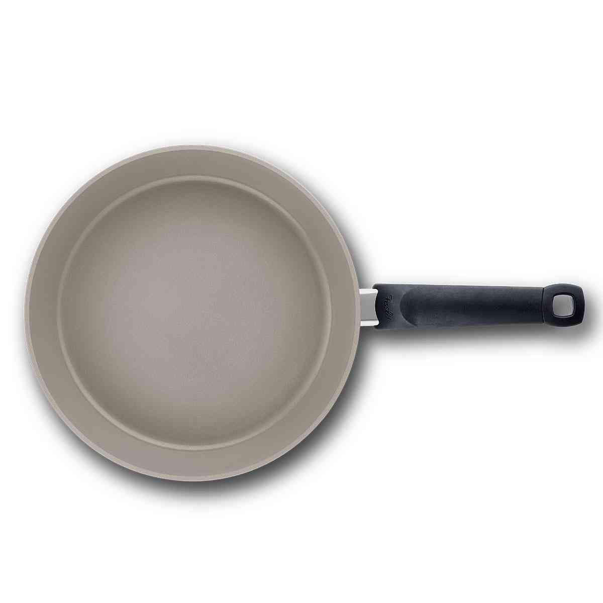 TIGAIE PENTRU PRĂJIT 24 cm  - culoare aluminiu, Basics, metal (24cm) - Fissler