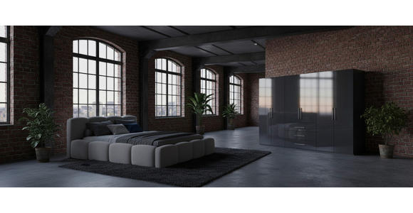 POLSTERBETT Lattenrost, Bettkasten Weiß 160/200 cm  - Schwarz/Weiß, Design, Holz/Textil (160/200cm) - Carryhome