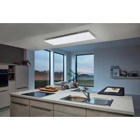 LED-DECKENLEUCHTE 10,6 W    120/30/5 cm  - Weiss, Design, Kunststoff/Metall (120/30/5cm) - Eglo
