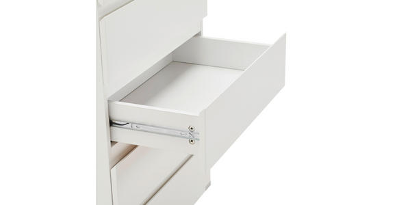 KOMMODE , 60/102/41,5 cm, 5 Schublade(n)  - Eichefarben/Weiß, KONVENTIONELL, Holz/Holzwerkstoff (60/102/41,5cm) - Novel