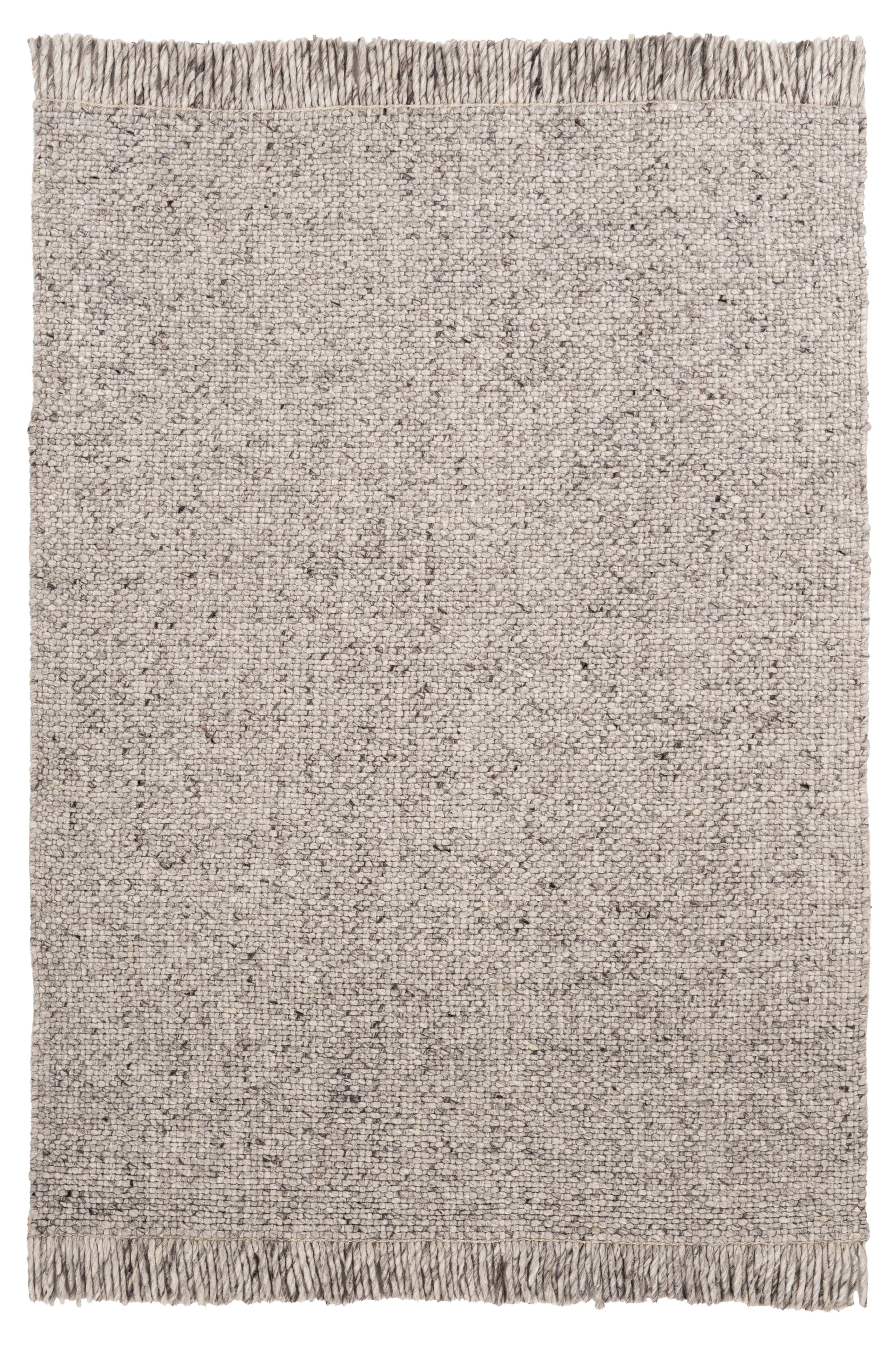 WEBTEPPICH  80/150 cm  Grau   - Grau, Design, Naturmaterialien/Textil (80/150cm) - Linea Natura