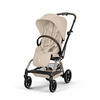 BUGGY EEZY S TWIST+ 2 TPE  - Taupe/Beige, Basics, Kunststoff/Textil (80,5/45/105cm) - cybex GOLD