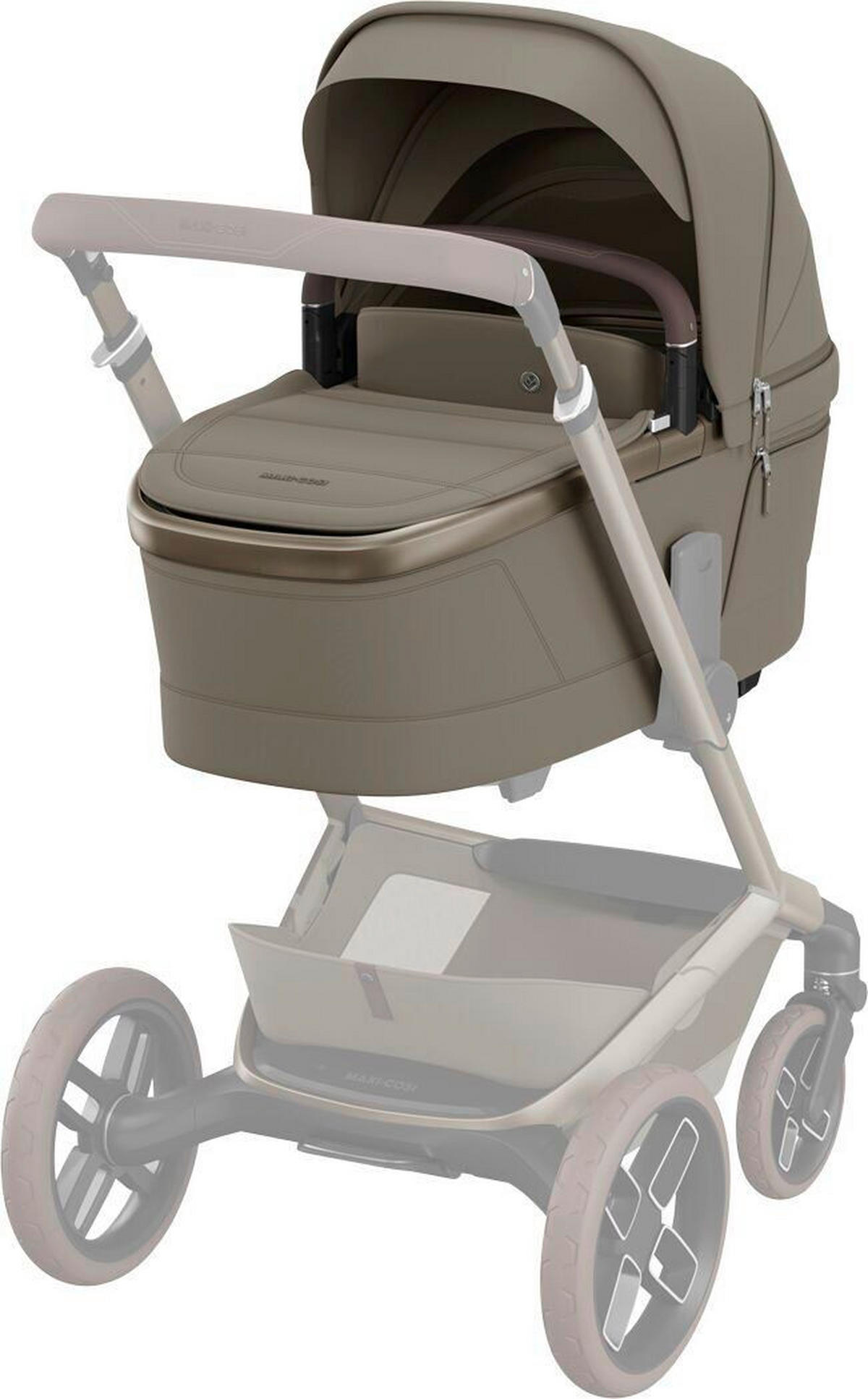 LIEGEWANNE Fame  - Braun, Basics, Kunststoff/Textil (42,5/64,5/87cm) - Maxi-Cosi