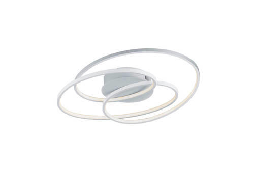 LED-DECKENLEUCHTE Gale 60/13,5/43 cm   - Weiß, Basics, Metall (60/13,5/43cm) - Trio Leuchten