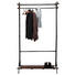 GARDEROBE - Anthrazit/Naturfarben, LIFESTYLE, Holz/Metall (100/170/56cm) GARDEROBE - Anthrazit/Naturfarben, LIFESTYLE, Holz/Metall (100/170/56cm)