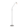LED-STEHLEUCHTE 74/74/163 cm    - Edelstahlfarben, Basics, Glas/Metall (74/74/163cm) - Paul Neuhaus