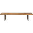 SITZBANK Teakholz massiv - Design, Holz/Metall (200/45/36cm) - Kare-Design SITZBANK Teakholz massiv - Design, Holz/Metall (200/45/36cm) - Kare-Design