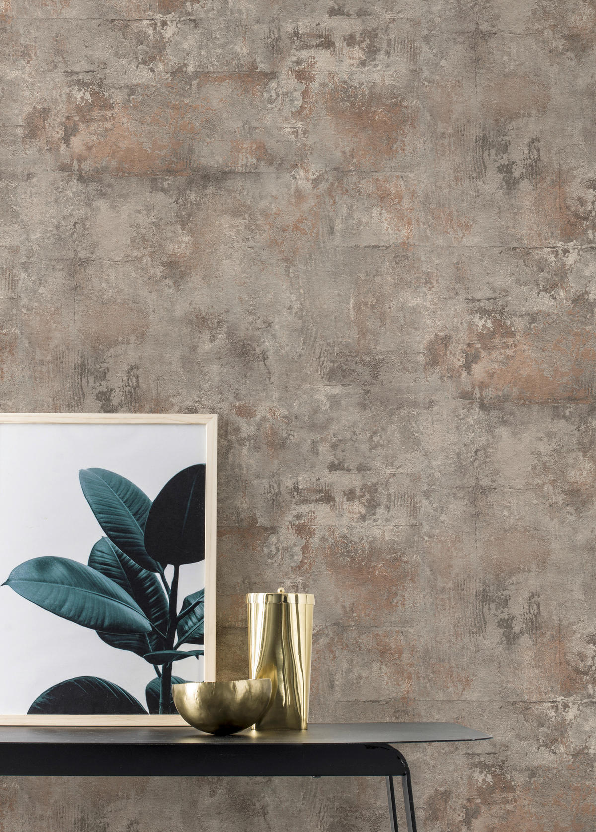 TAPETE - Grau, Design, Textil (600/53cm) - Tesa