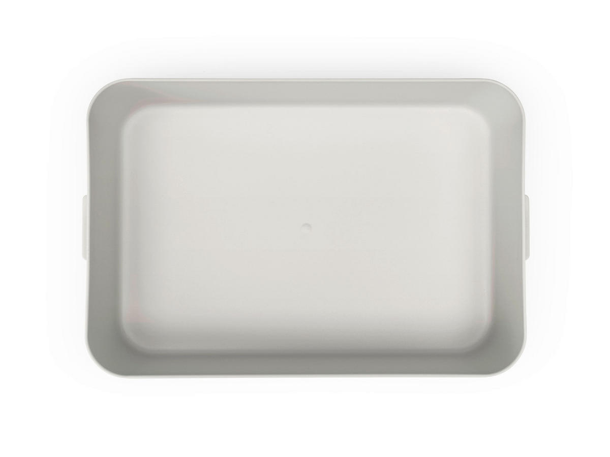 KRABIČKA NA OBĚD plast   - světle šedá, Basics, plast (25.9/6/16.7cm) - Brabantia