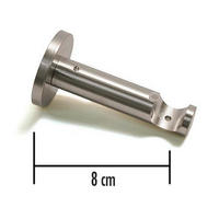 NOSILEC          8 cm    - barve kroma, Konvencionalno, kovina (8cm) - Gardinia