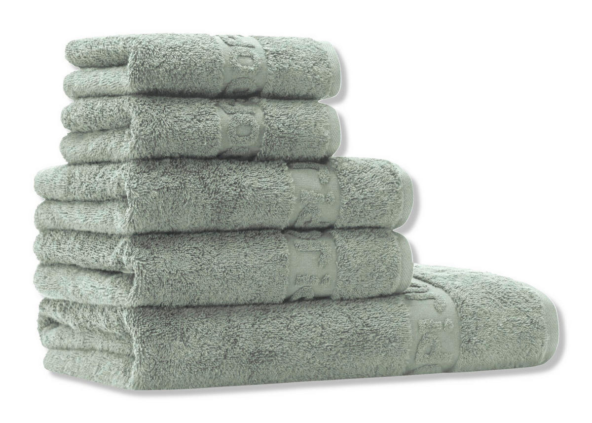 FROTTIERSET Studio Colours Salbeigrün 5-teilig  - Salbeigrün, Basics, Textil - Joolz