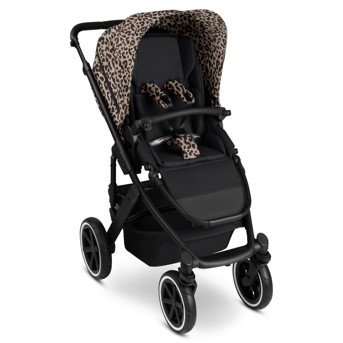 KINDERWAGEN Salsa 5 Air  - Multicolor/Schwarz, Basics, Textil/Metall (63/118/95.5cm) - ABC Design