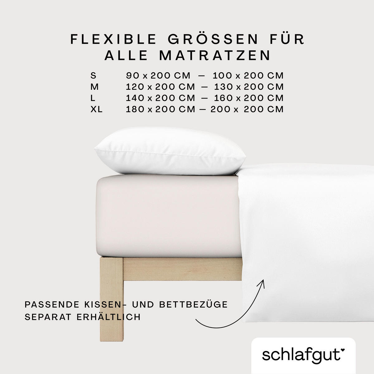 SPANNLEINTUCH 100/200 cm Frottee  - Beige, Basics, Textil (100/200cm) - Schlafgut