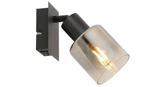 STRAHLER 15,8/8/15,8 cm   - Schwarz, Basics, Glas/Metall (15,8/8/15,8cm) - Novel