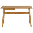 SCHREIBTISCH 120/60/75 cm  in Eichefarben  - Eichefarben, Design, Holzwerkstoff (120/60/75cm) - Carryhome