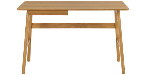 SCHREIBTISCH 120/60/75 cm  in Eichefarben  - Eichefarben, Design, Holzwerkstoff (120/60/75cm) - Carryhome