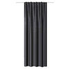 HOTOVÝ ZÁVĚS, neprůsvitné, 135/245 cm - antracitová, Basics, textil (135/245cm)