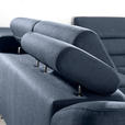ECKSOFA  in Webstoff Dunkelblau  280/235 cm  - Dunkelblau, Design, Textil/Metall (280/235cm) - Hom`in
