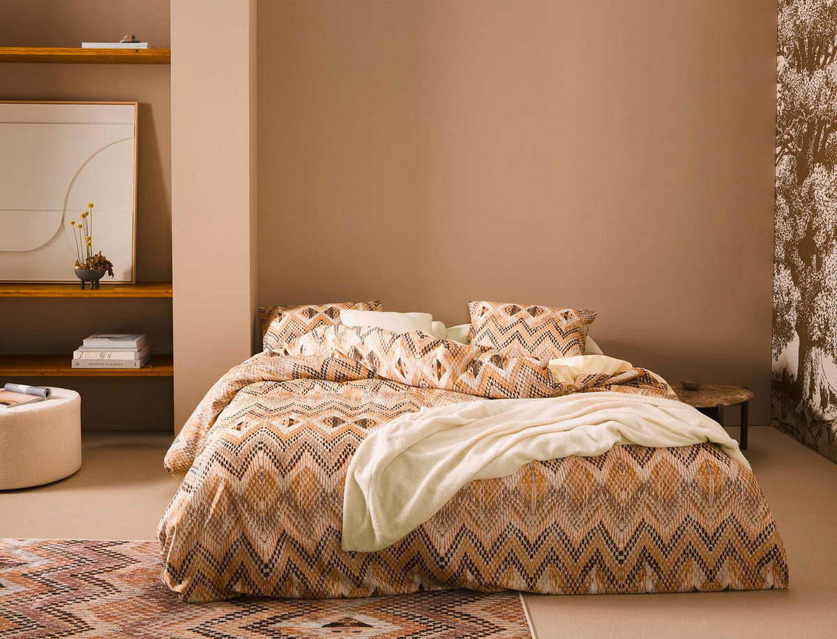 WENDEBETTWÄSCHE H/W 2021 Satin 155/220 cm  - Creme, Design (155/220cm) - Essenza