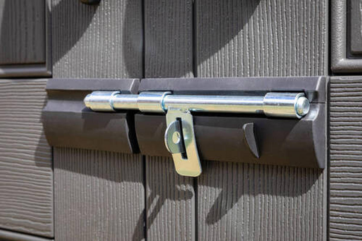 GERÄTEHAUS 204/227/204 cm  - Grau, Basics, Kunststoff (204/227/204cm) - Ambia Garden