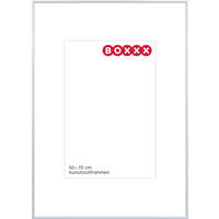 BILDERRAHMEN 51,3/71,3/1,4 cm  - Weiß, Basics, Glas/Kunststoff (51,3/71,3/1,4cm) - Boxxx