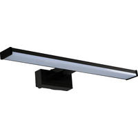 APLICĂ DE PERETE PENTRU BAIE - negru, Basics, metal (12,1/40/4,2cm)