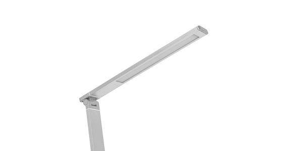 SCHREIBTISCHLEUCHTE - Alufarben, LIFESTYLE, Kunststoff/Metall (12,1/17,9/33cm) - Novel