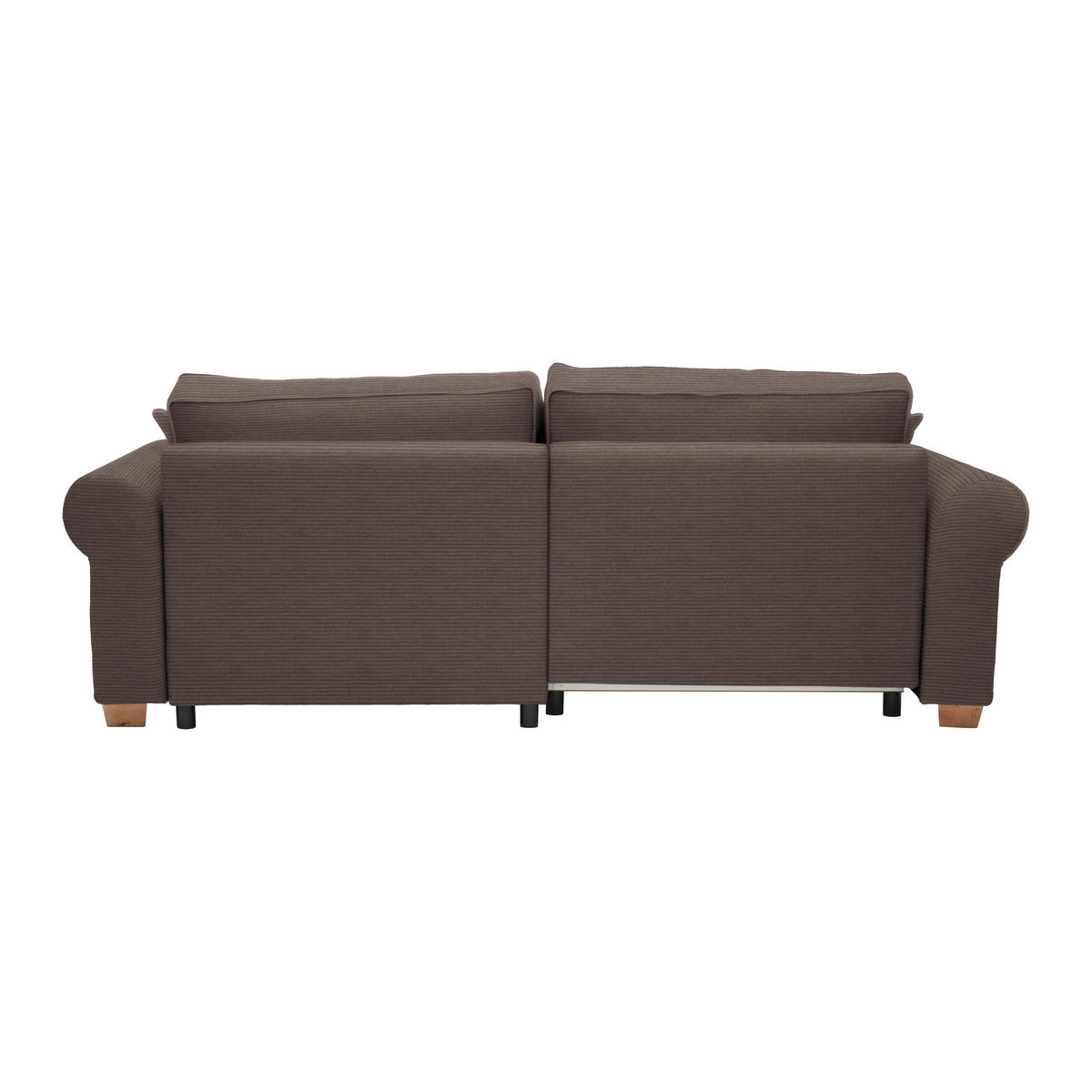 HÖRNSOFFA i mocca  - mocca, Modern, trämaterial/trä (255/185cm) - MID.YOU