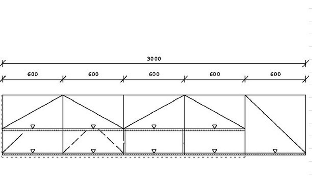 KÜCHENLEERBLOCK 300 cm   in Braun, Hellgrau  - Hellgrau/Schwarz, Basics, Holzwerkstoff/Metall (300cm) - Impuls